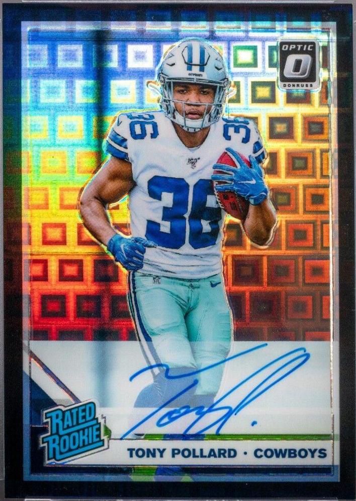 Tony Pollard [Black Pandora Auto] #187