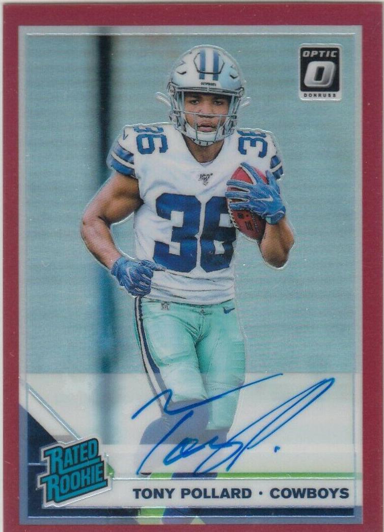 Tony Pollard [Holo Auto] #187