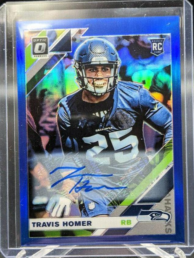 Travis Homer [Blue Auto] #148