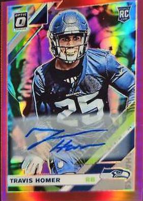 Travis Homer [Red Auto] #148
