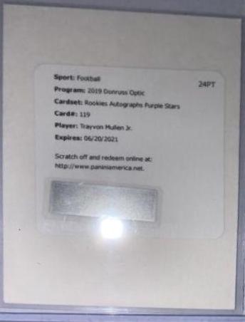Trayvon Mullen Jr. [Purple Auto] #119
