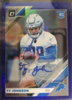 Ty Johnson [Blue Auto] #145