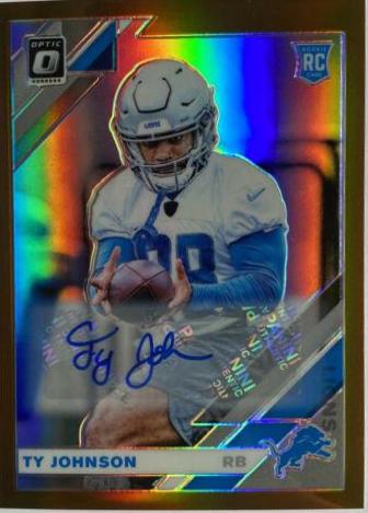 Ty Johnson [Bronze Auto] #145