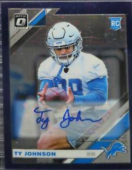 Ty Johnson [Purple Auto] #145