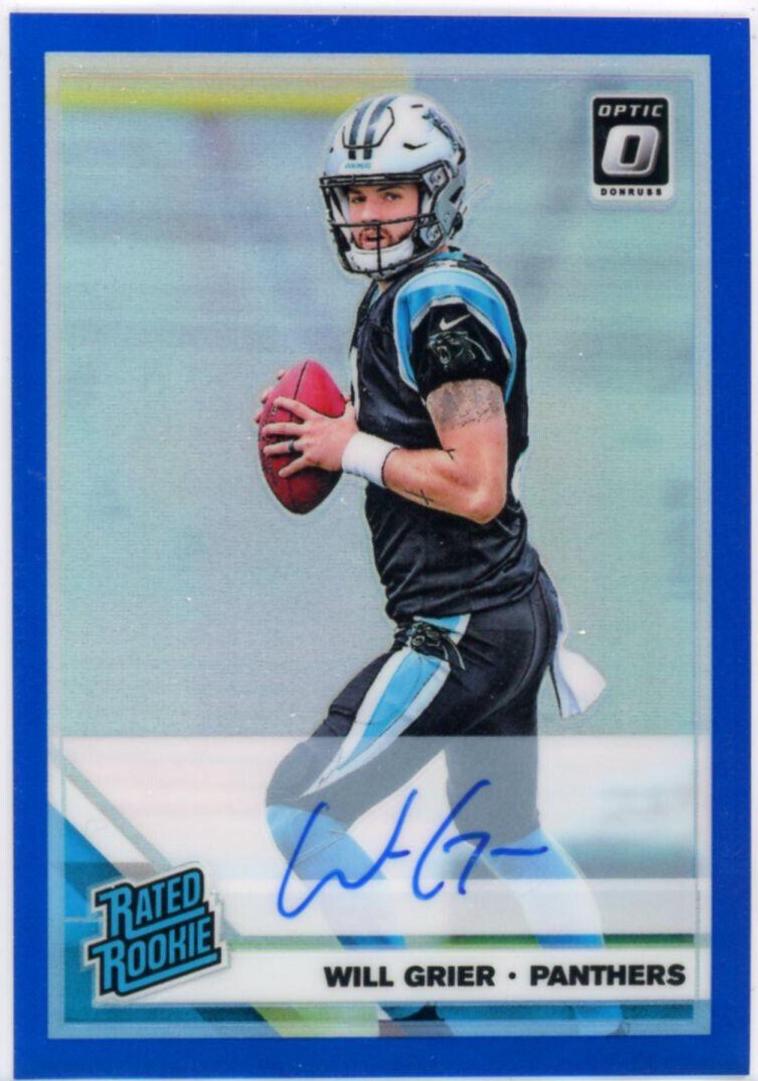 Will Grier [Blue Auto] #155