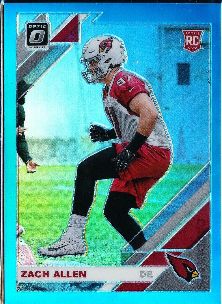 Zach Allen [Aqua] #150