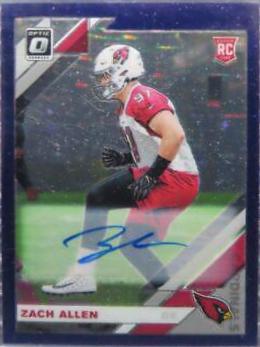 Zach Allen [Purple Stars Auto] #150