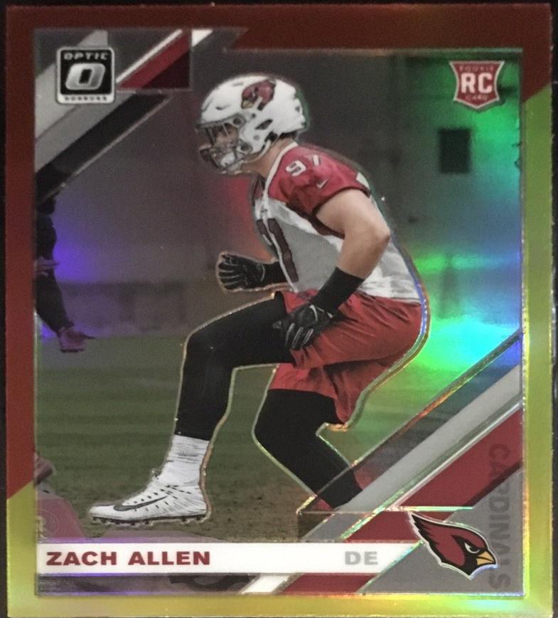 Zach Allen [Red and Yellow] #150