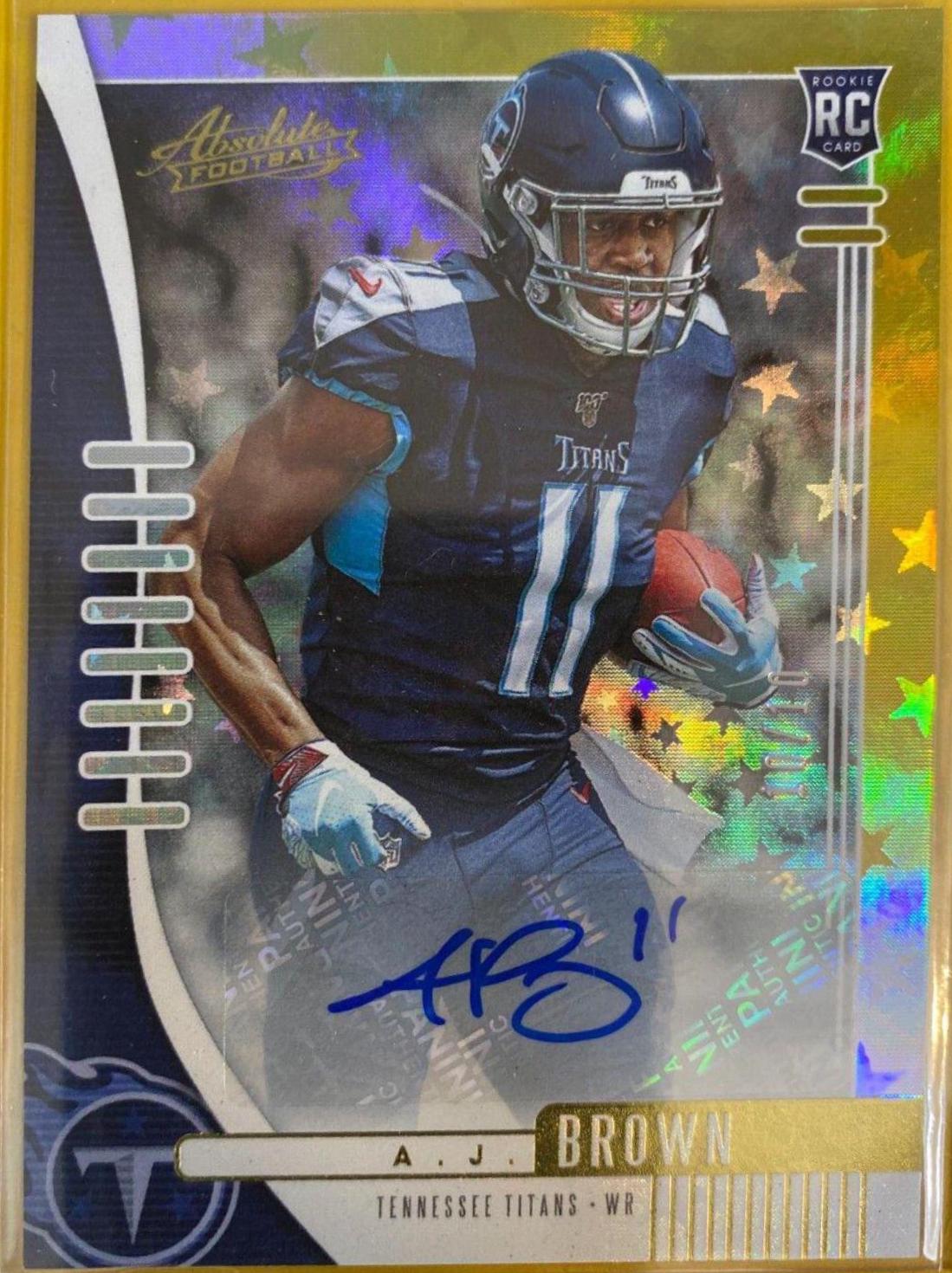 A.J. Brown [Gold Stars Autograph] #101