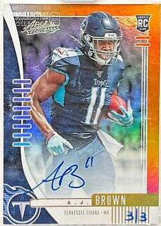 A.J. Brown [Spectrum Orange Autograph] #101