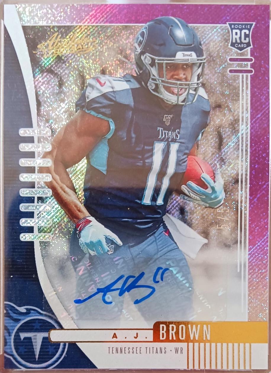 A.J. Brown [Spectrum Purple Autograph] #101