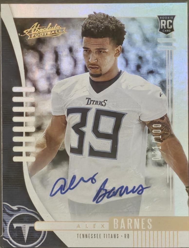 Alex Barnes [Spectrum Autograph] #193