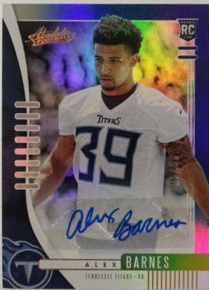 Alex Barnes [Spectrum Blue Autograph] #193