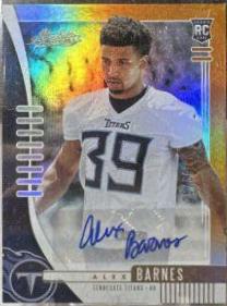 Alex Barnes [Spectrum Orange Autograph] #193