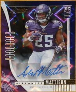Alexander Mattison [Blue Diamonds Autograph] #102