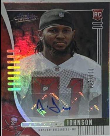 Anthony Johnson [Spectrum Autograph] #191