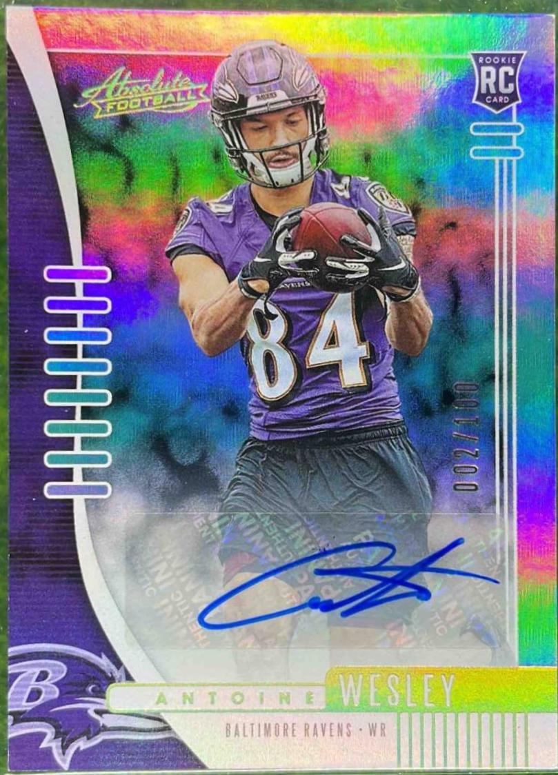 Antoine Wesley [Spectrum Autograph] #143
