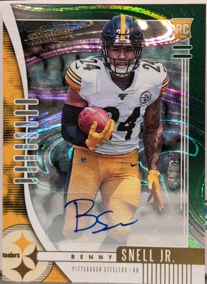 Benny Snell Jr. [Spectrum Green Autograph] #104