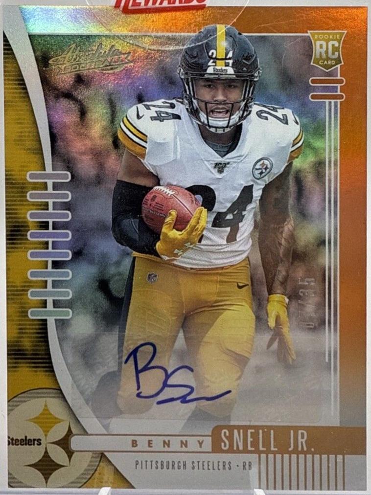 Benny Snell Jr. [Spectrum Orange Autograph] #104