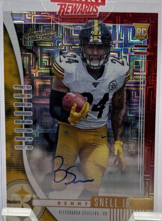 Benny Snell Jr. [Spectrum Red Autograph] #104