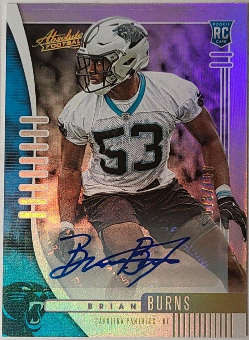 Brian Burns [Spectrum Autograph] #146