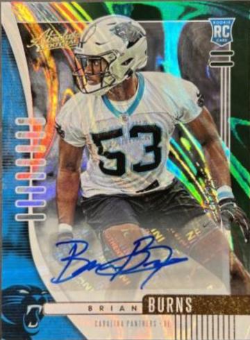 Brian Burns [Spectrum Green Autograph] #146
