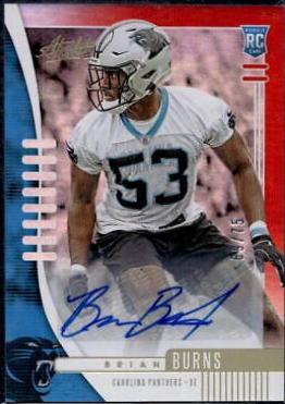 Brian Burns [Spectrum Red Autograph] #146