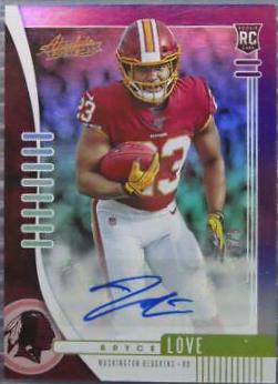 Bryce Love [Spectrum Purple Autograph] #105