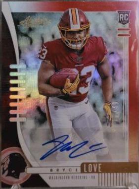Bryce Love [Spectrum Red Autograph] #105