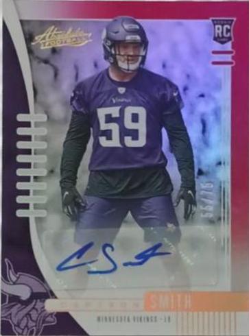 Cameron Smith [Spectrum Red Autograph] #172