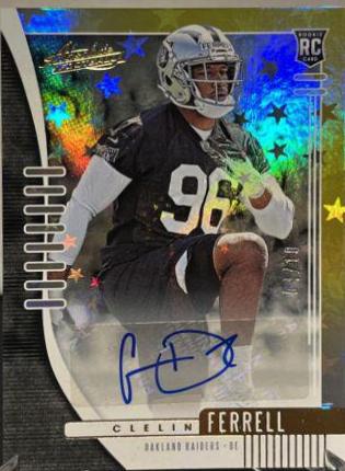 Clelin Ferrell [Spectrum Gold Autograph] #181