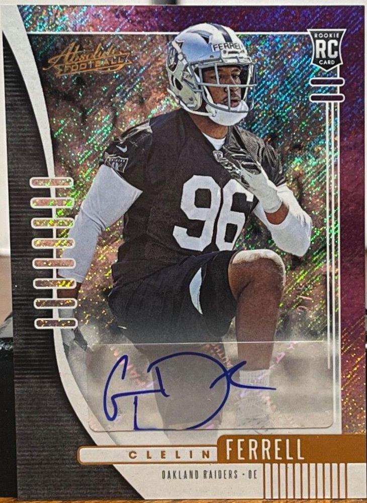 Clelin Ferrell [Spectrum Purple Autograph] #181