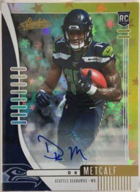 DK Metcalf [Gold Stars Autograph] #114