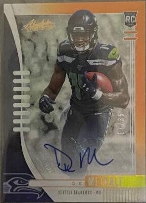 DK Metcalf [Spectrum Orange Autograph] #114