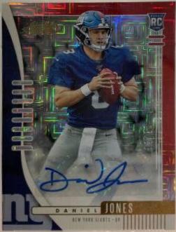 Daniel Jones [Red Squares Autograph] #107