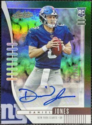 Daniel Jones [Spectrum Green Autograph] #107