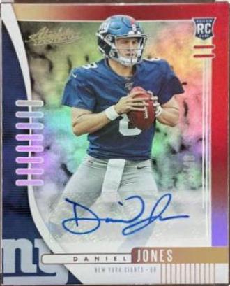 Daniel Jones [Spectrum Red Autograph] #107
