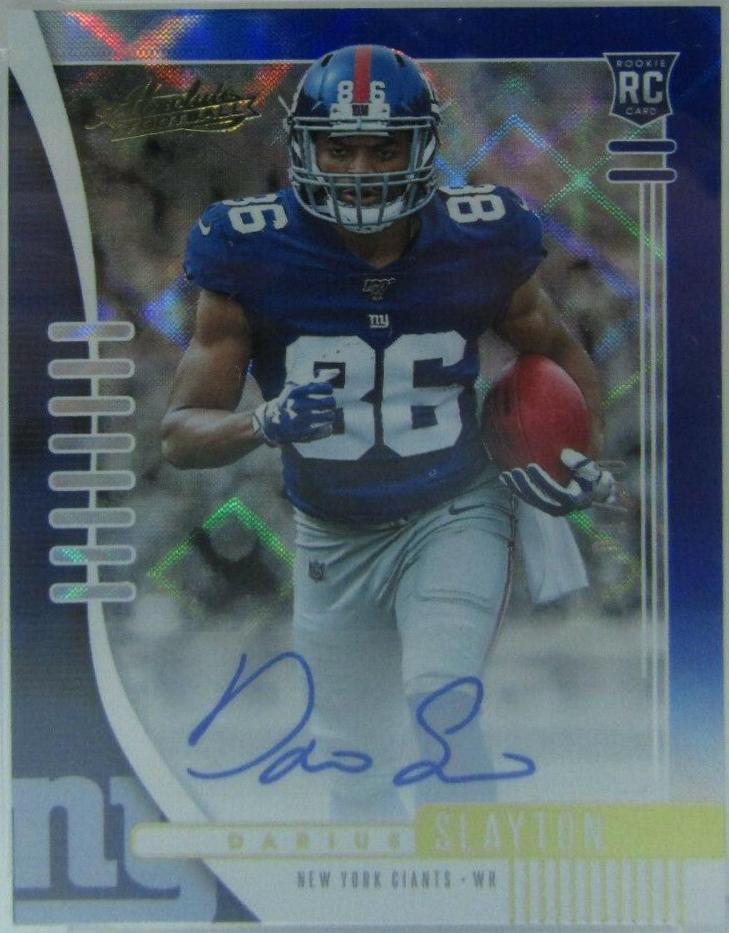 Darius Slayton [Blue Diamonds Autograph] #108