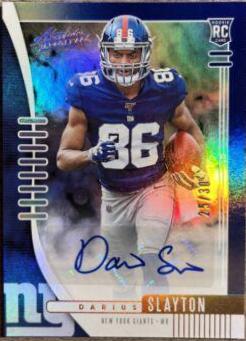 Darius Slayton [Spectrum Blue Autograph] #108