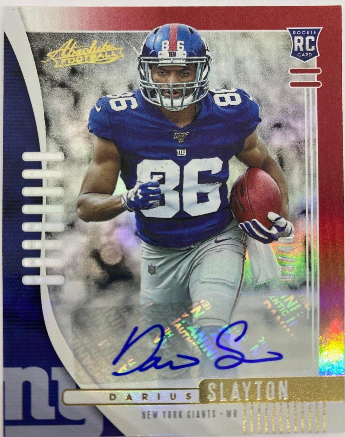 Darius Slayton [Spectrum Red Autograph] #108