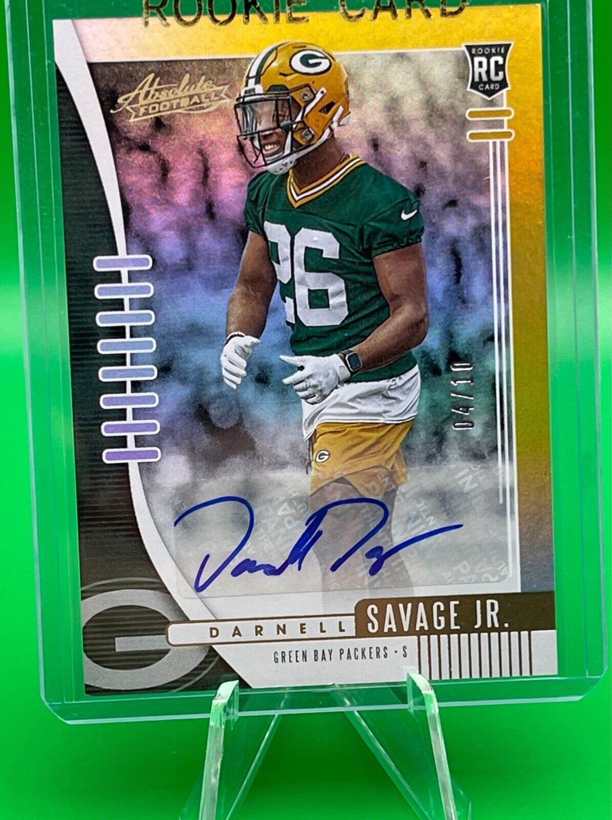 Darnell Savage Jr. [Spectrum Gold Autograph] #158