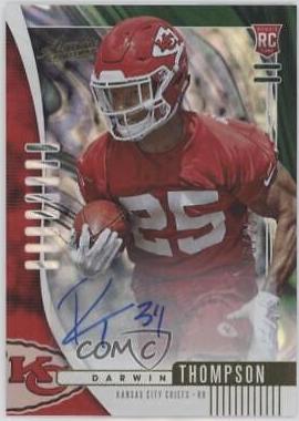 Darwin Thompson [Green Waves Autograph] #165