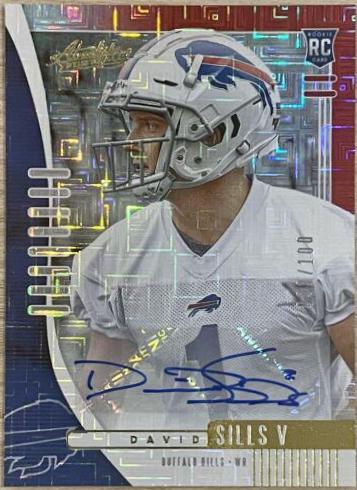 David Sills V [Spectrum Blue Autograph] #197