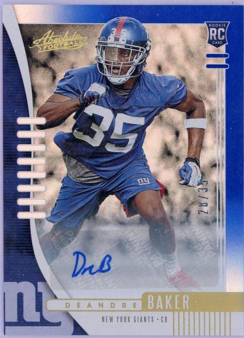 Deandre Baker [Spectrum Blue Autograph] #175