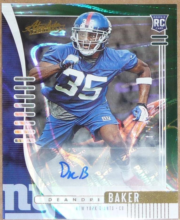 Deandre Baker [Spectrum Green Autograph] #175