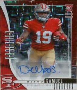 Deebo Samuel [Red Squares Autograph] #111