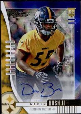 Devin Bush II [Spectrum Blue Autograph] #183