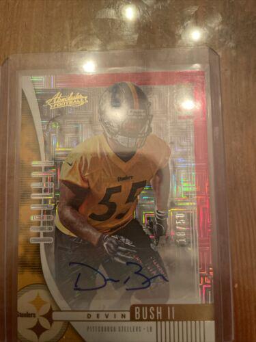 Devin Bush II [Spectrum Orange Autograph] #183