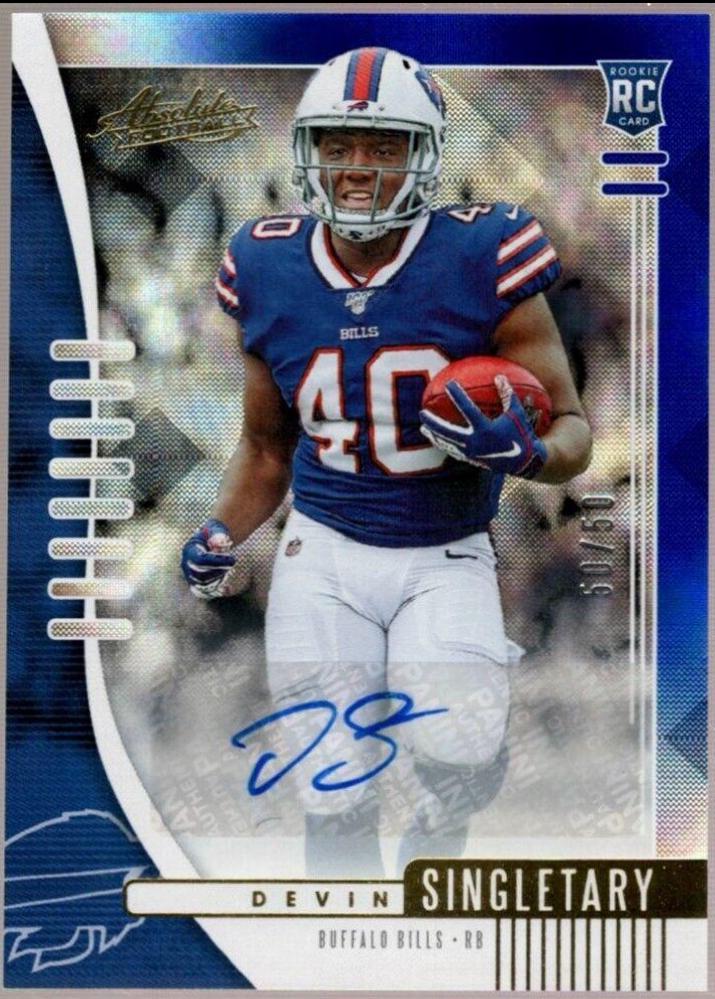 Devin Singletary [Blue Diamonds Autograph] #112
