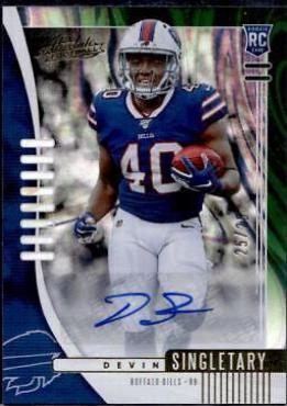 Devin Singletary [Green Waves Autograph] #112